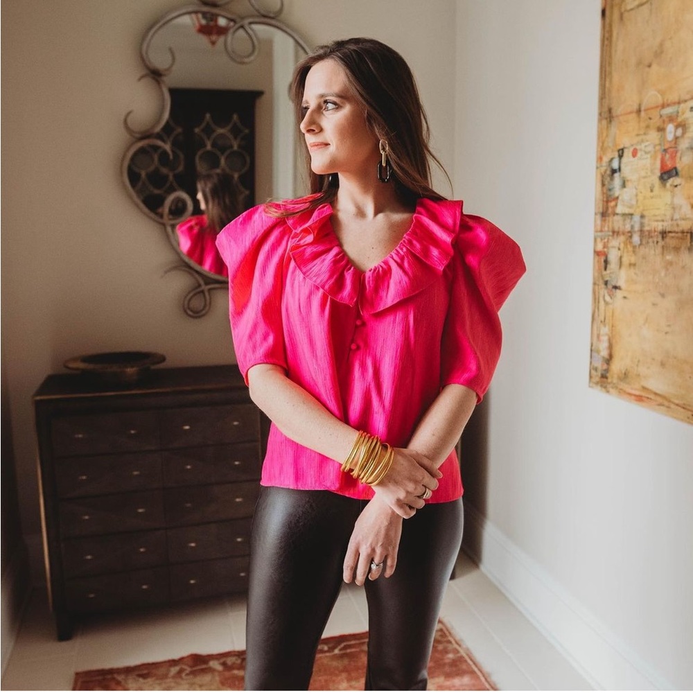 Crosby puff sleeve blouse